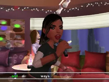 Karaoke Revolution Volume 2 screen shot game playing